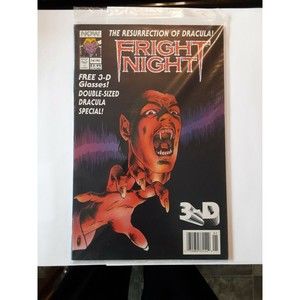 NEW double sealed Fright Night 3-D Fall 1992, Vampires Dracula Great 4 HALLOWEEN
